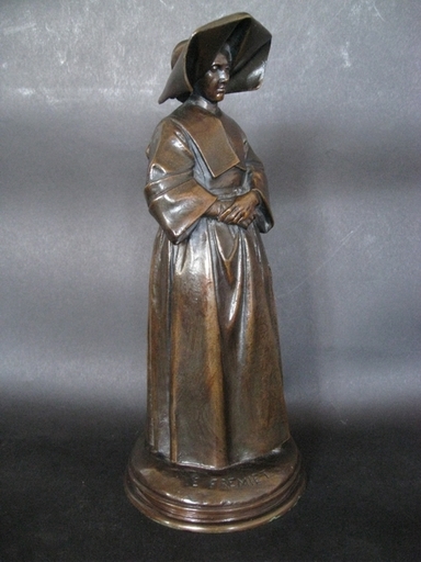 Emmanuel FRÉMIET - 雕塑 - Soeur de la charite de l'armée Impériale