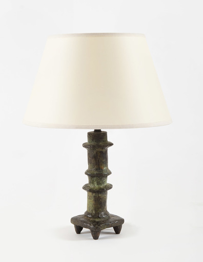Diego GIACOMETTI - Sculpture-Volume - Lampe petit bougeoir