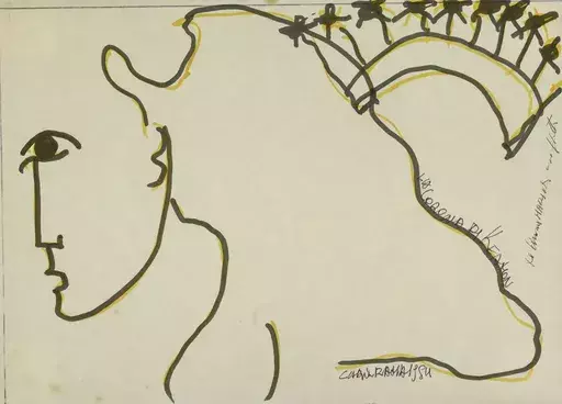 Carol RAMA - Dibujo Acuarela - La Corona di Keaton 