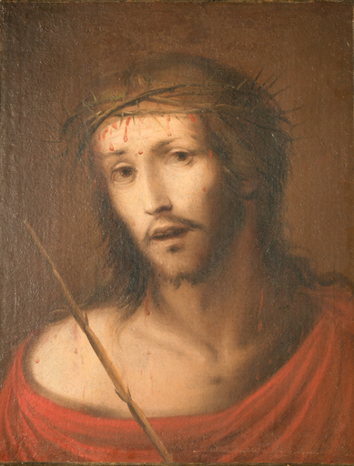 Giovan Battista DISCEPOLI LO ZOPPO DA LUGANO - Gemälde - Ecce Homo