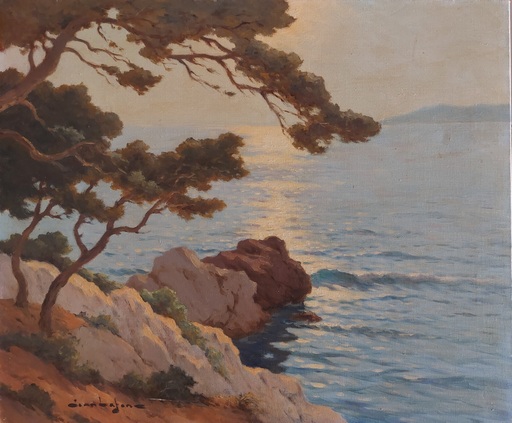 Jean LAFON - Gemälde - Méditerranée 