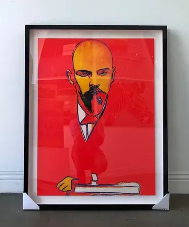 「LENIN 」by WARHOL Andy Warhol, Lenin F.S. II 402-403, 1987 | Guy Hepner