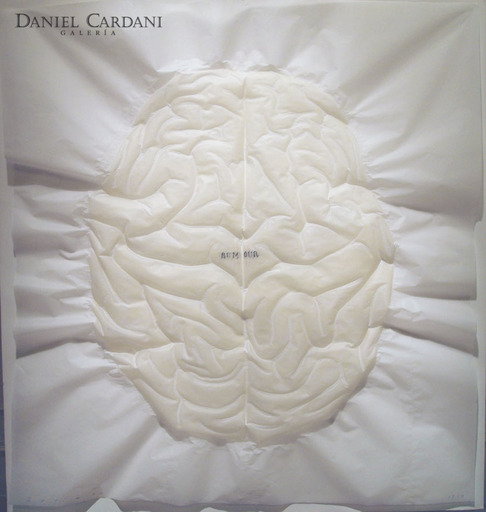 Jaume PLENSA - Zeichnung Aquarell - Cerebro