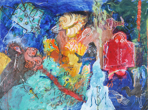 Jacques ROCH - Painting - sans