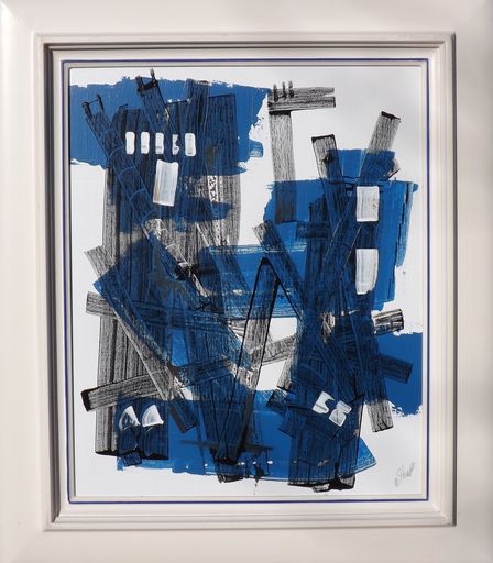 Benoit THIEL - Painting - Blue Jasmine