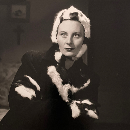 Walter CARONE - Photo - L’actrice Michèle Morgan, janvier 1946