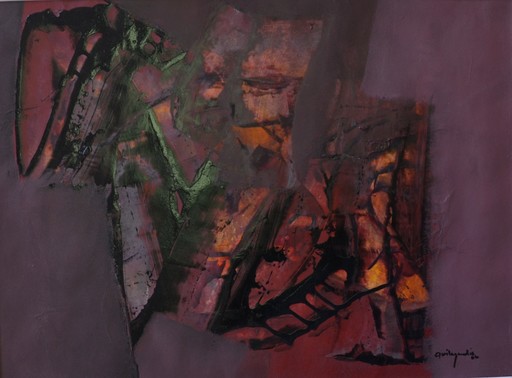 Pedro AVILA GENDIS - Peinture - Serie "Fuego interior"
