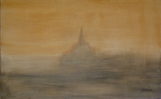 AIMÈS - Painting - St. Michel 