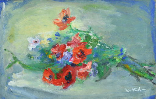 Vasyl KHMELUK - Disegno Acquarello - Flowers