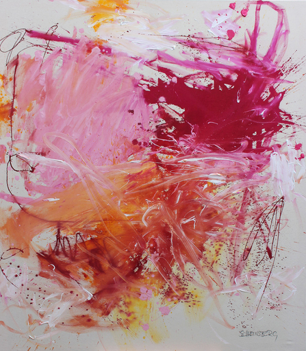 Daniela SCHWEINSBERG - Painting - Pink Is The New Black I