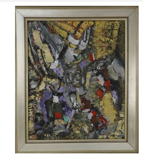 Oscar GAUTHIER - Peinture - Abstract Composition