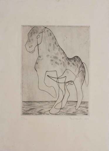 Stanley William HAYTER - Print-Multiple - Big horse