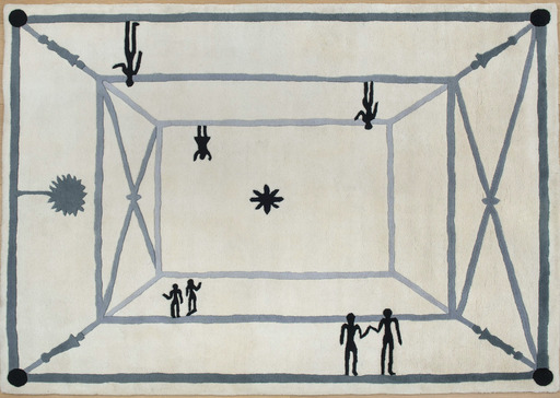 Diego GIACOMETTI - Tapestry - La rencontre