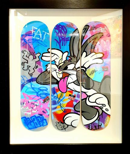 FAT - Painting - Skate Bugs Bunny