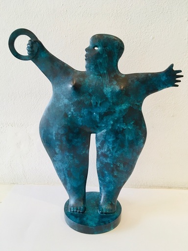 KOBE - Sculpture-Volume - Donna con Anello
