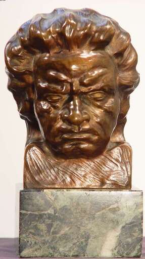 Max SANDOZ - Sculpture-Volume - Beethoven