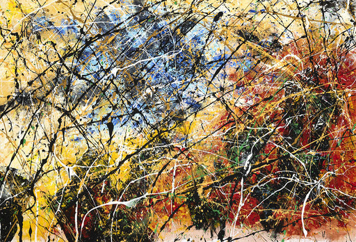 Jean-Jacques MARIE - Gemälde - Abstraction lyrique série A 525