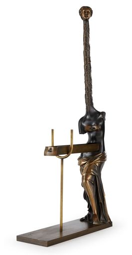 Salvador DALI - Sculpture-Volume - Venus a la girafe