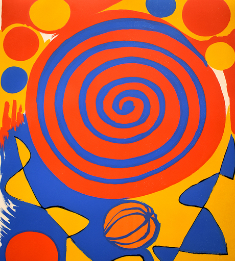 Alexander CALDER - Stampa-Multiplo - Untitled, from: Magic Wind