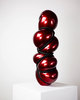 Stephan MARIENFELD - Sculpture-Volume - Bondage Vertical II - Bound Candy Red (Aluminium) 
