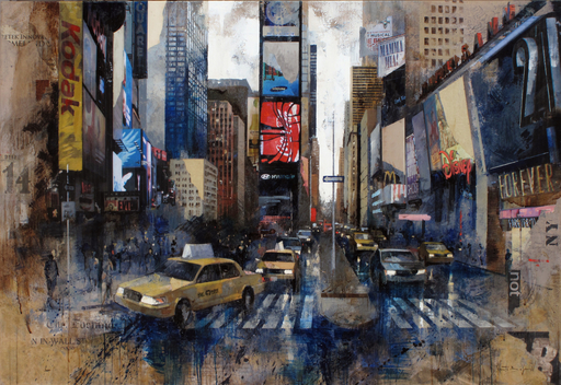 Josep MARTI BOFARULL - Painting - 16727 Times Square