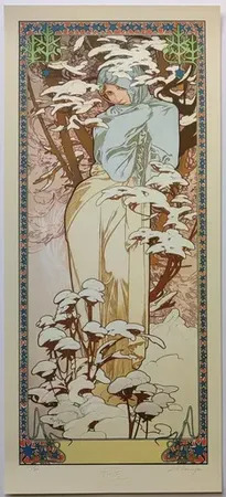 The Seasons, Set of 4 by | Alphonse MUCHA | buy art online | artprice