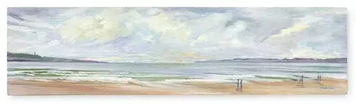 Mercedes APARICIO - Gemälde - Marine, Mer de Cantabrie