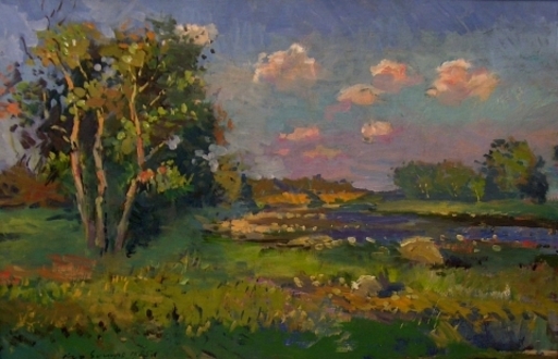 Léo SVEMPS - Painting - Landscape