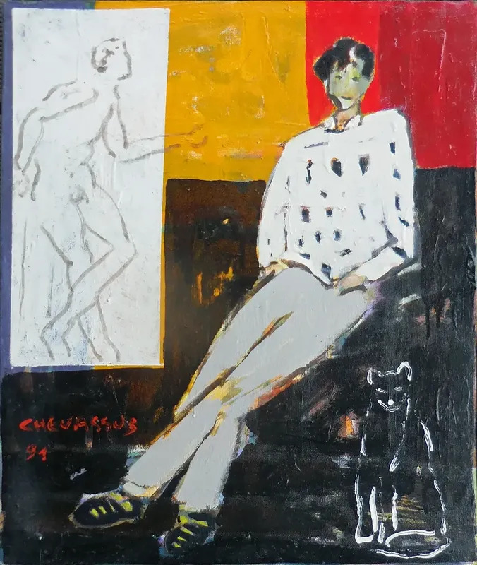 Femme Homme Nu Et Chat By Jean Pierre Chevassus Agnes Buy Art Online Artprice Femme Homme Nu Et Chat By Jean Pierre Chevassus Agnes Buy Art Online Artprice