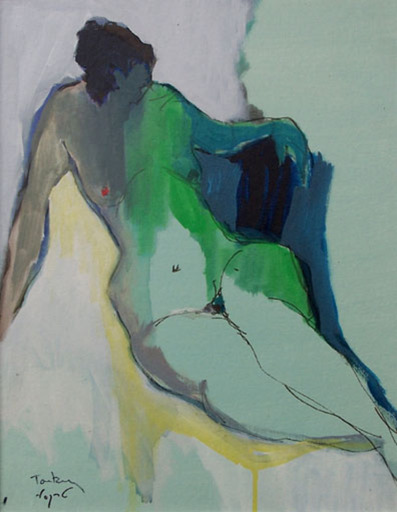 Isaac TARKAY - Painting - Nude VII