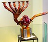 Heiko SAXO - Escultura - FERRARI 250GT IN FLAMES POWER ONE