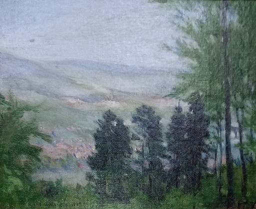 Erich K. WAGNER - Peinture - Landschaft