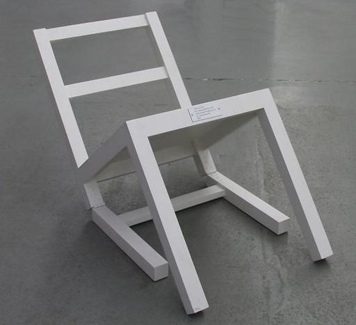 Timm ULRICHS - Sculpture-Volume - Der erste sitzende Stuhl