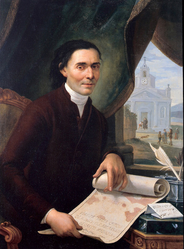 Tommaso Pietro LABRUZZI - 绘画 - Ritratto di Giacomo Giustini