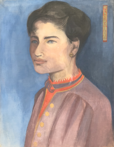 Orovida PISSARRO - Pittura - Portrait of a Woman