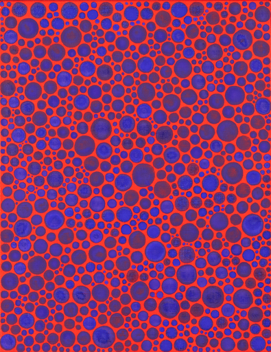 Yayoi KUSAMA - Pintura - Dots-Obsession
