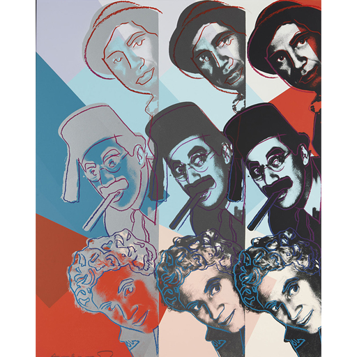 Andy WARHOL - Stampa-Multiplo - Marx Brothers 232