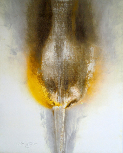 Otto PIENE - Print-Multiple - Lady Fire