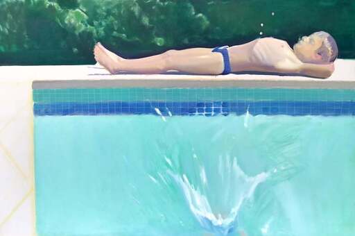 Ilia BALAVADZE - 绘画 - Blue Pool