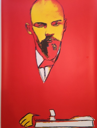 Andy WARHOL - Print-Multiple - Red Lenin