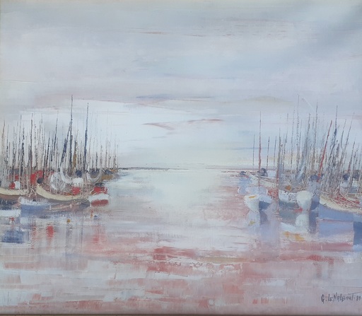 Gérard LE NALBAUT - Pintura - Marine