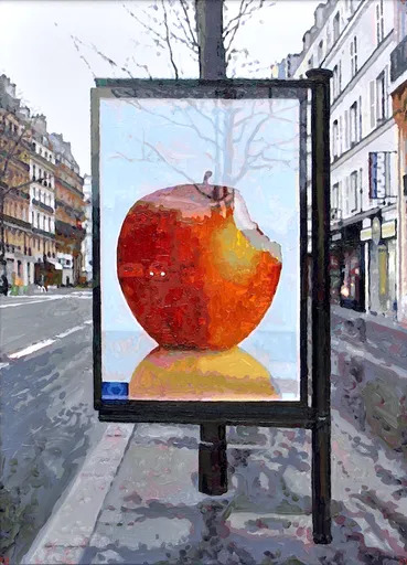 François BOISROND - Peinture - Pomme Réaumur