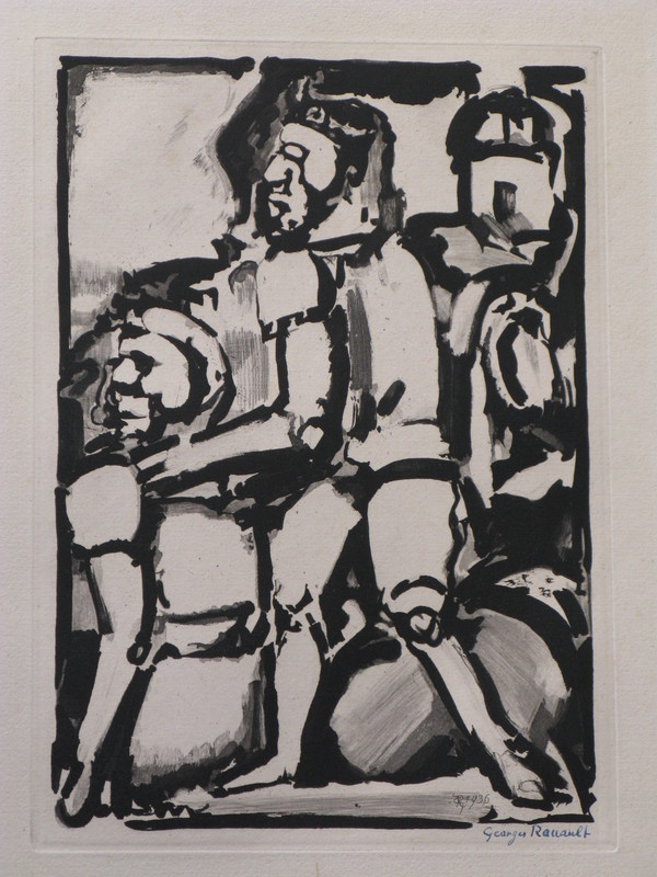 Georges ROUAULT - Print-Multiple - Homme Conduisant me Autre W. 340