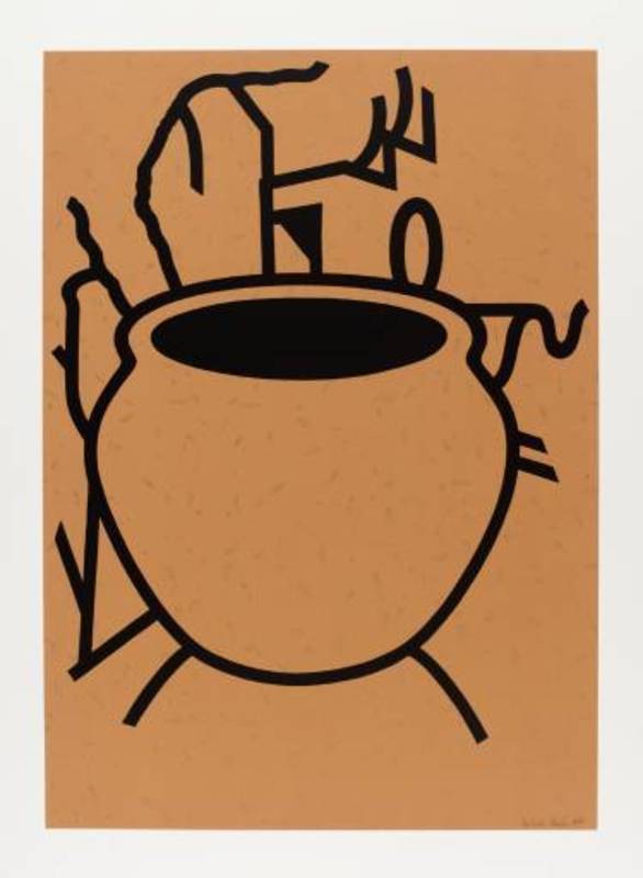 Patrick CAULFIELD - Print-Multiple - Fern Pot
