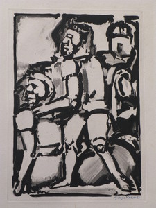 Georges ROUAULT - Print-Multiple - Homme Conduisant me Autre,W. 340
