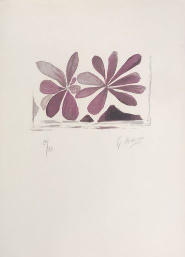Georges BRAQUE - Print-Multiple - Fleurs de l'air 
