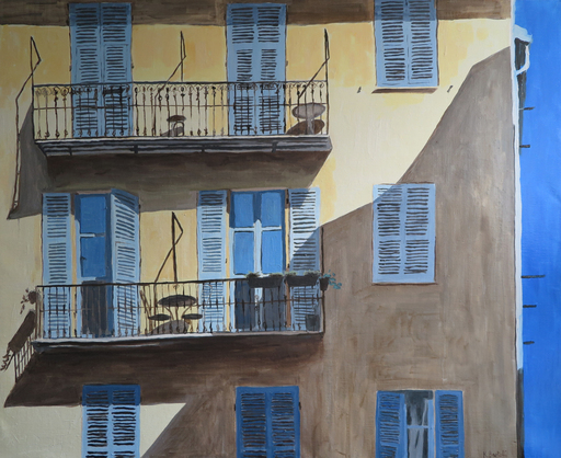Karine BARTOLI - Painting - Nice Vieille Ville