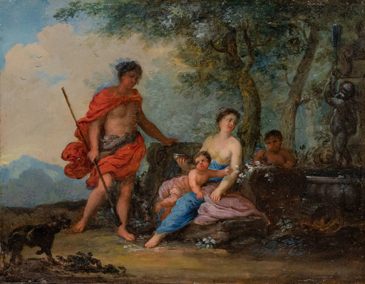 Mariano ROSSI - Peinture - Bacchus and Ariadne