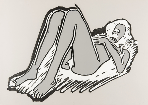 Tom WESSELMANN - Stampa-Multiplo - Monica Lying on Her Back, Knees Up