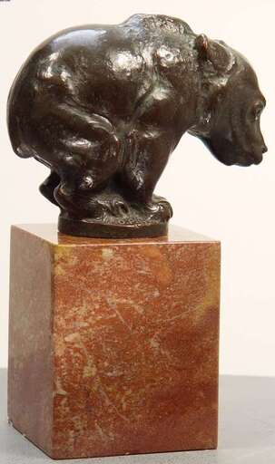 Otto PILZ - Sculpture-Volume - Barenbrunnen (Brown Bear)